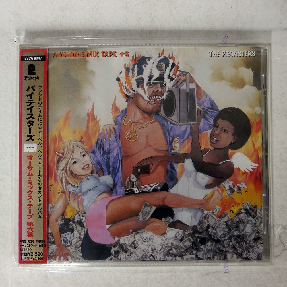 The Pietasters パイテイスターズ / AWESOME MIX TAPE#6 オーサム ミックス テープ 第六番 / ESCA 8047 / 帯付き / スカパンク ランシド_画像1