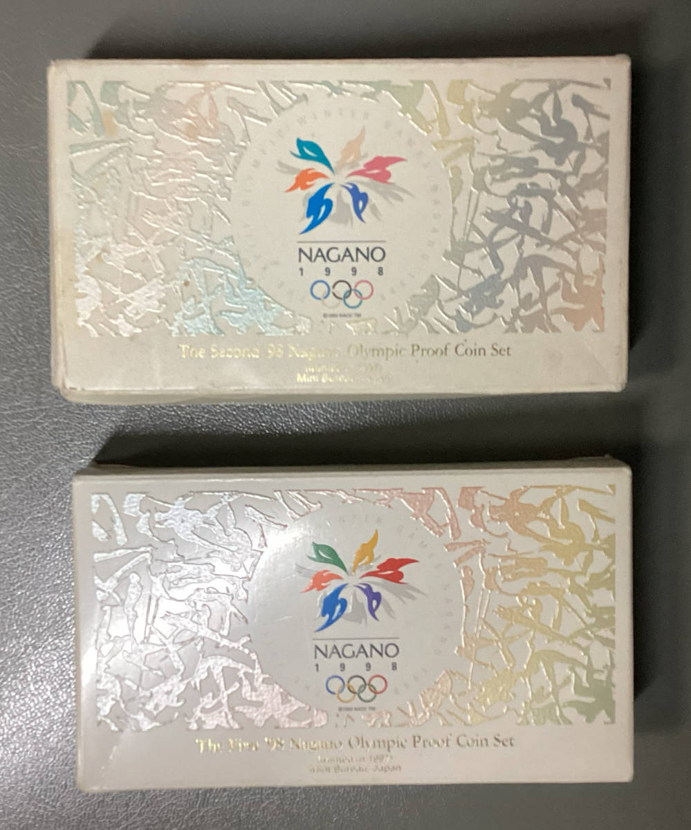 イイスタンダード 長野オリンピック冬季競技大会記念硬貨 と（第一次と