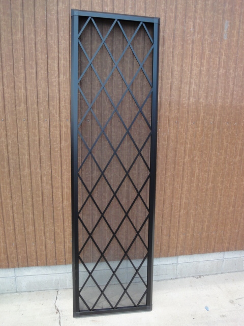 S-15 Lixil gaze rear window grate attaching ami door C type approximately 518x1830mm T-06020-DRES screen door DIY reform repair repair 