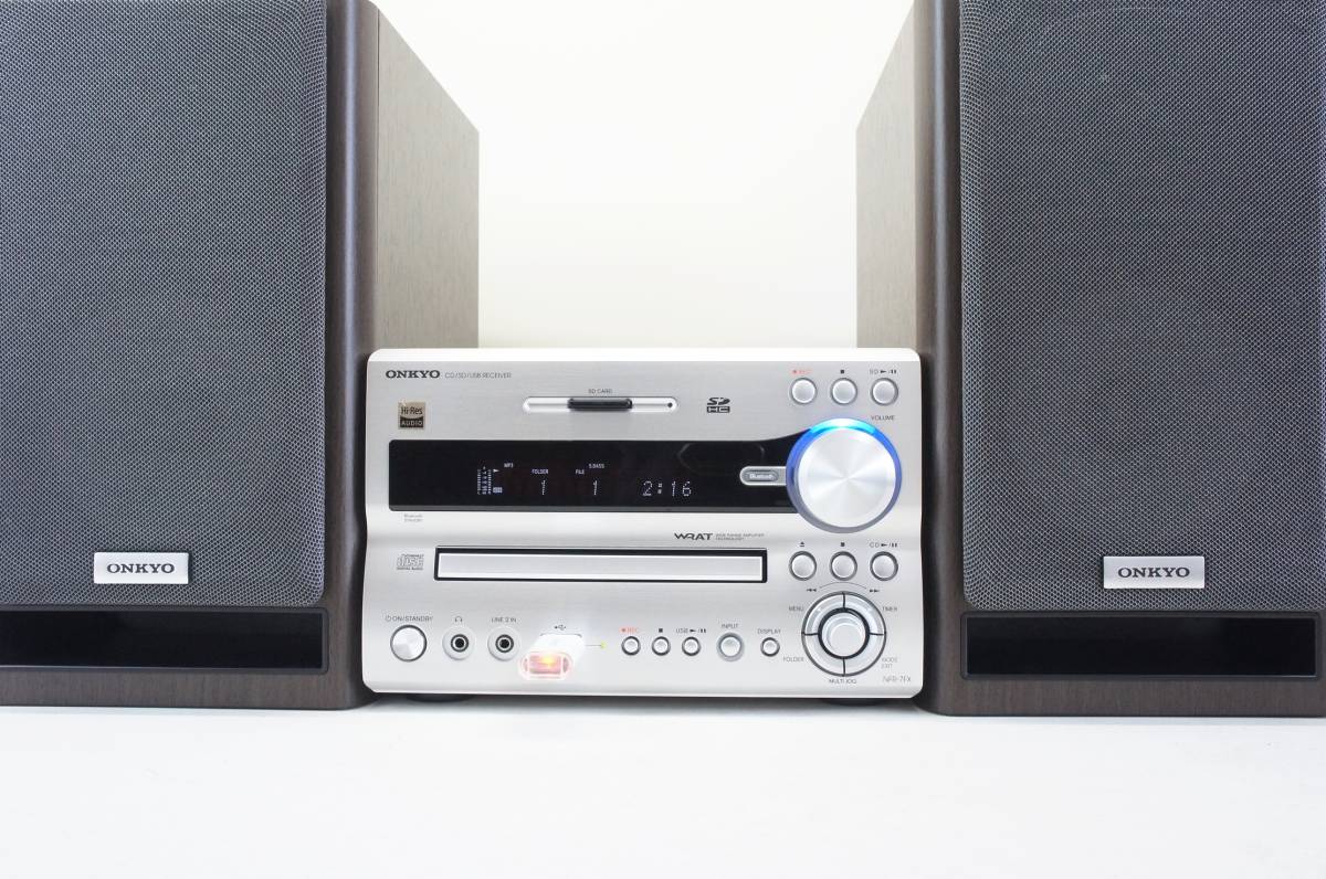 ONKYO ハイレゾ対応 X-NFR7FX CD/SD/USB レシーバーシステム