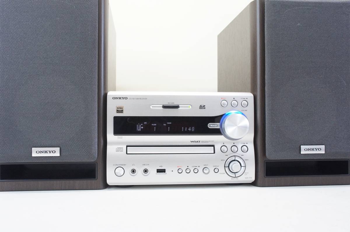 ONKYO ハイレゾ対応 X-NFR7FX CD/SD/USB レシーバーシステム | www