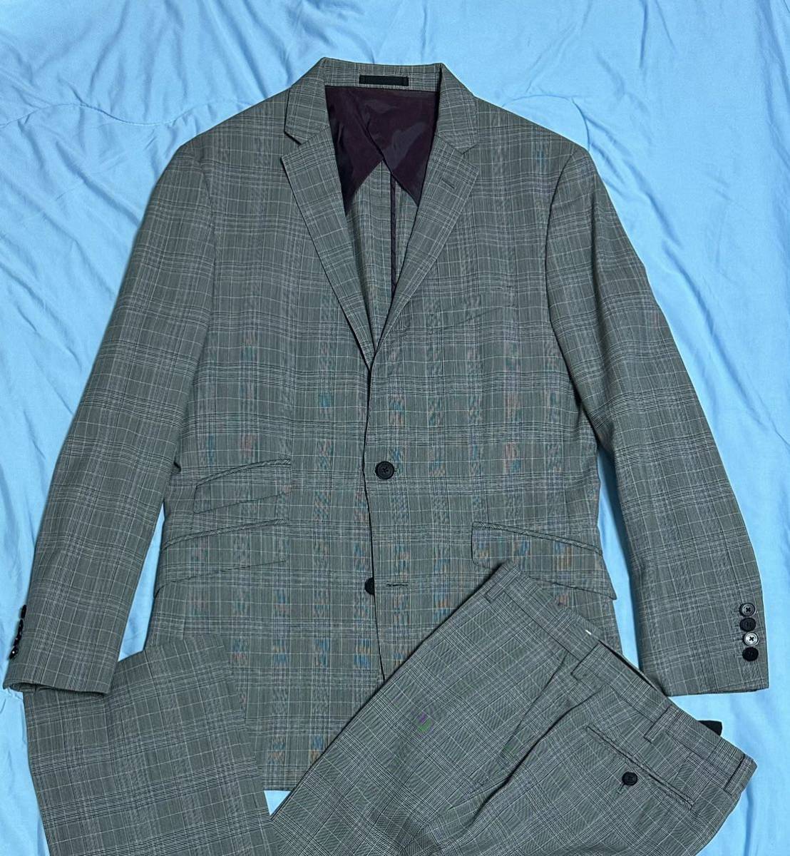 美中古品】BURBERRY BLACK LABEL バーバリー ブラックレーベル スーツ