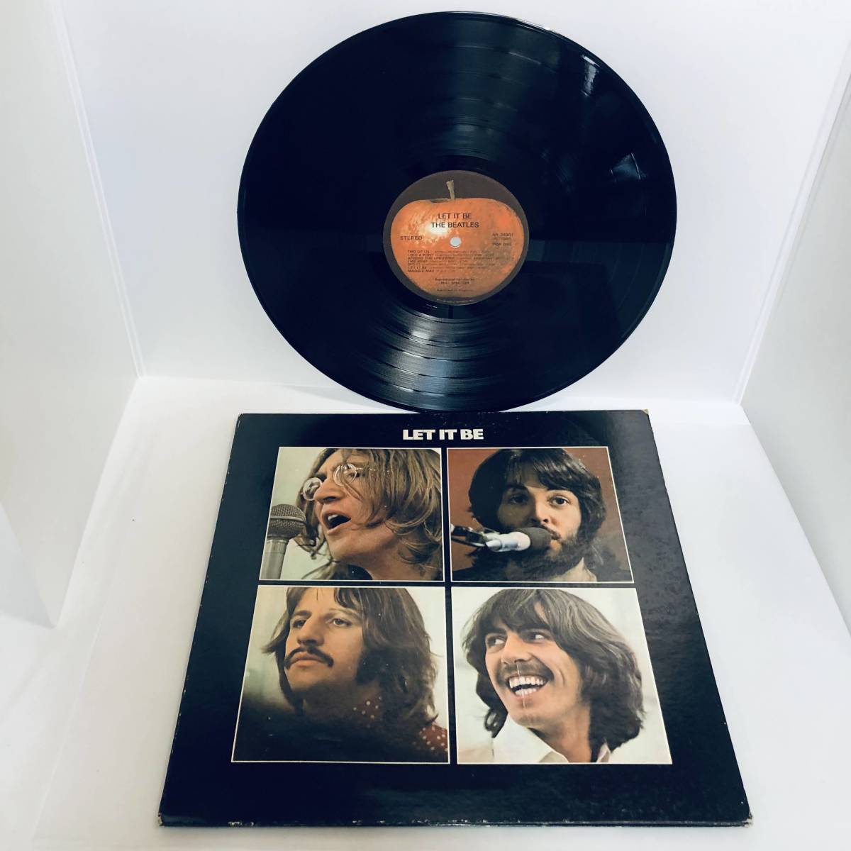 【LP】レコード 再生未確認 US盤 The Beatles「Let It Be」/Apple Records(AR 34001)/ロック ※まとめ買い大歓迎！同梱可能です！_画像2