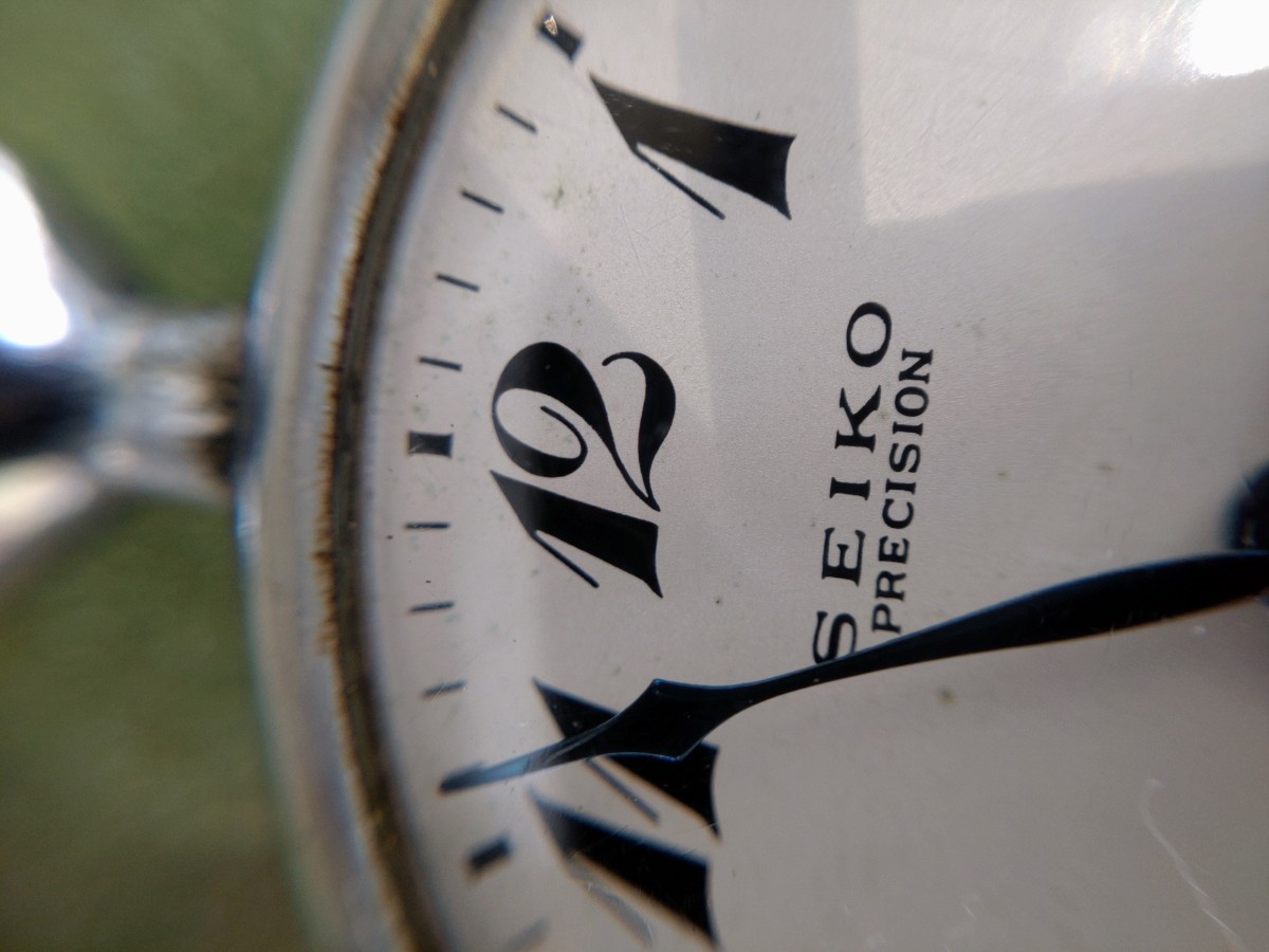 安い オフライン販売 SEIKO PRECISION セイコー懐中時計 稼働（上部