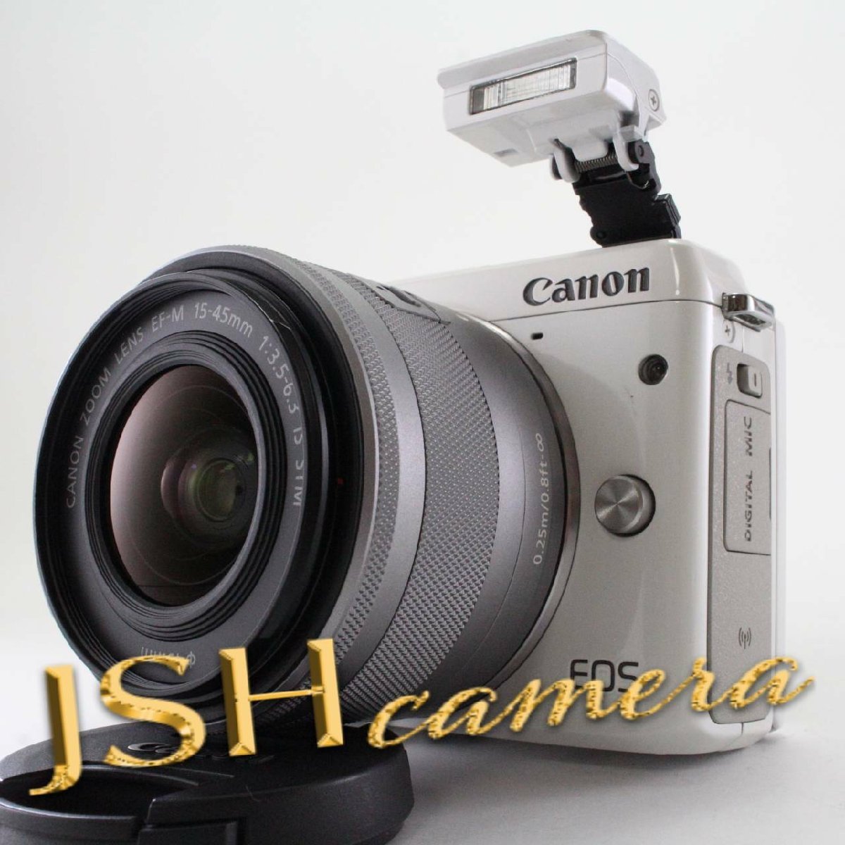特別セール品】 Canon EOSM3WH-1545ISSTMLK 付属 STM IS F3.5-6.3 EF