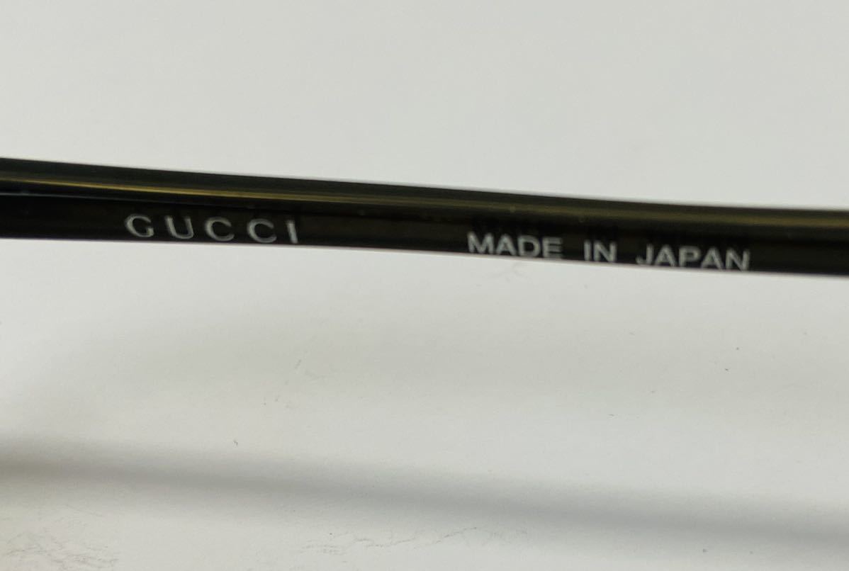 β GUCCI グッチ フレーム メガネ GG-9506J B9F 47□19-137 ケース付き /237487/613-48_画像5