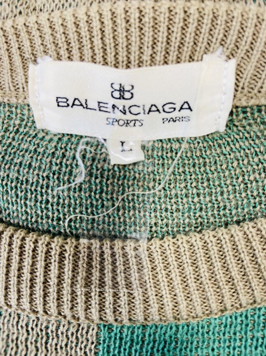  □ BALENCIAGA バレンシアガ スポーツ セーター サイズ L /616-46_画像6