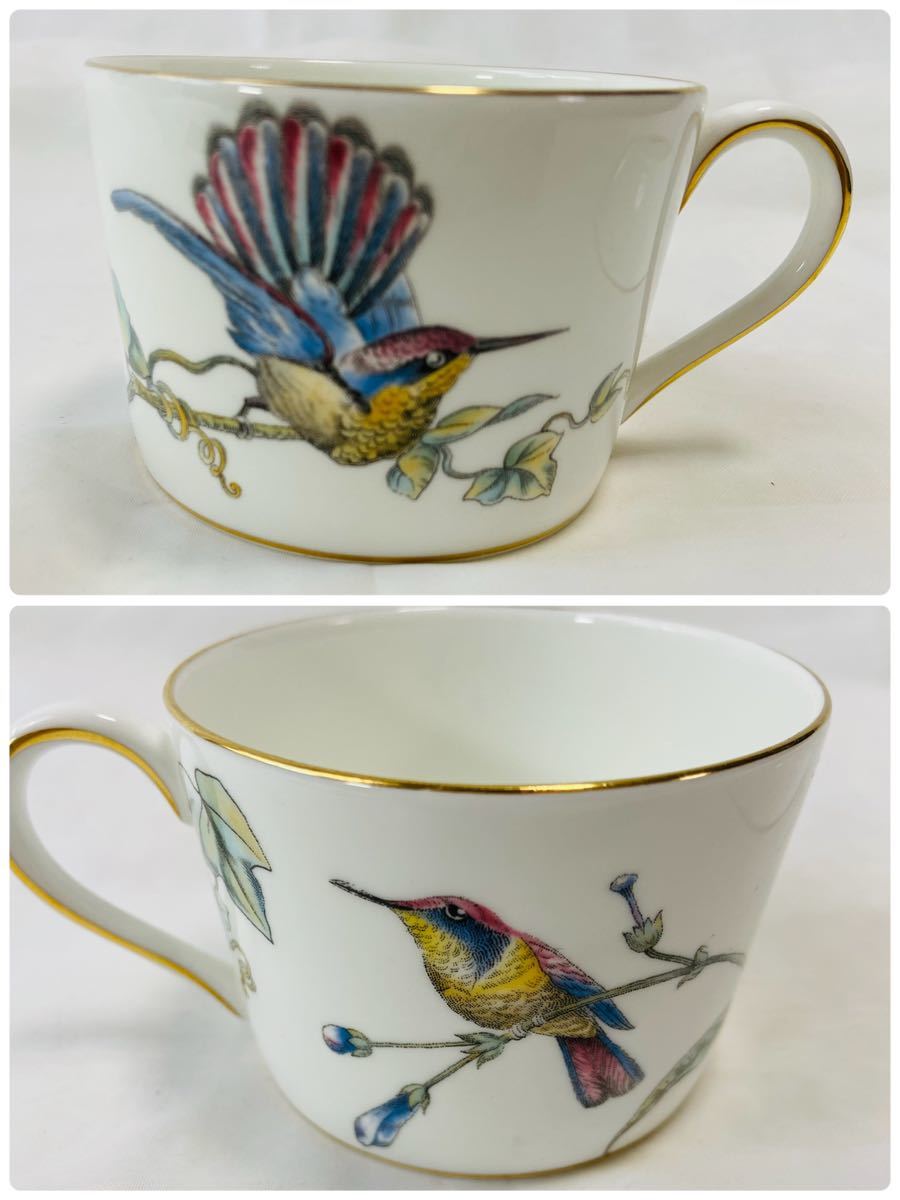 ◇ Wedgwood ウェッジウッド 1991 ハミングバード 169 カップ＆ソーサー /237673 / 621-40 _画像8