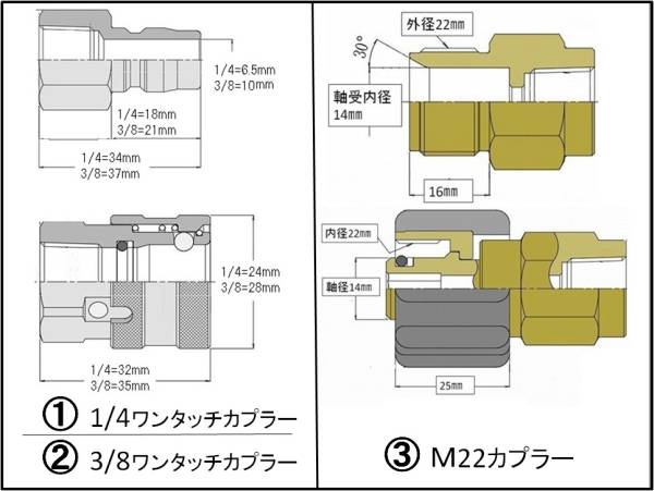 sus304高圧洗浄機用 80ｃｍ ランス カプラー 延長菅ililc qe 1_画像3