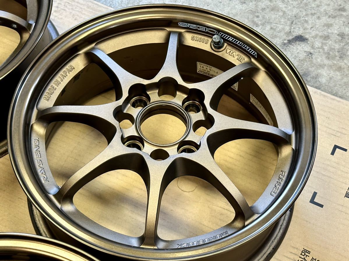 □RAYS レイズ ボルクレーシング CE28N 14インチ 5.5J +36 □RAYS レイズ ボルクレーシング CE28N 14インチ 5.5J +36