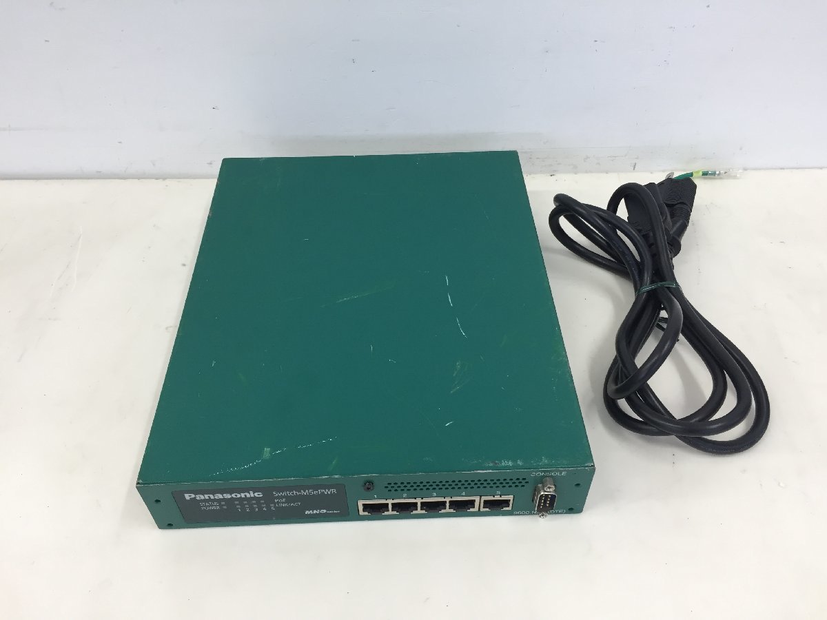 ヤフオク! - パナソニック スイッチングハブ Switch-M5ePW...