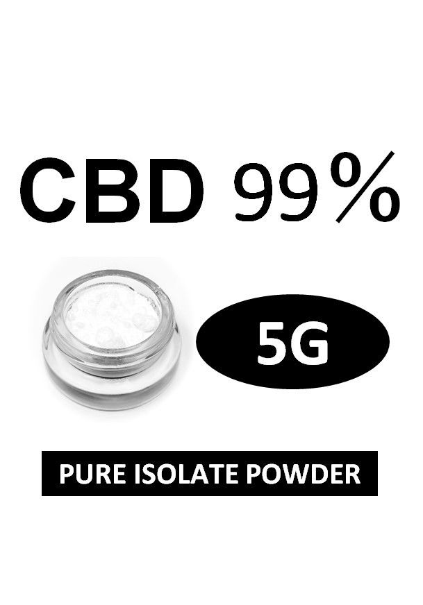 5G】CBD アイソレート クリスタル 結晶 パウダー (高純度 99%) ♯ CBD 