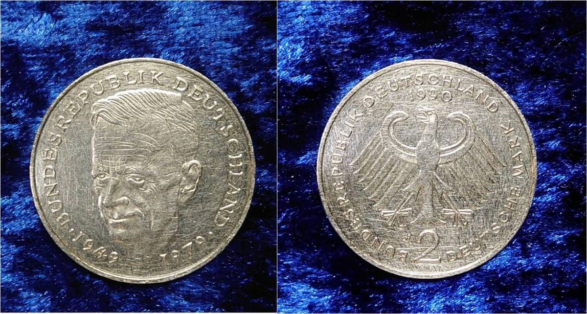 アンティークコイン☆旧貨幣ドイツマルクのセット 5マルク、2マルク2枚 