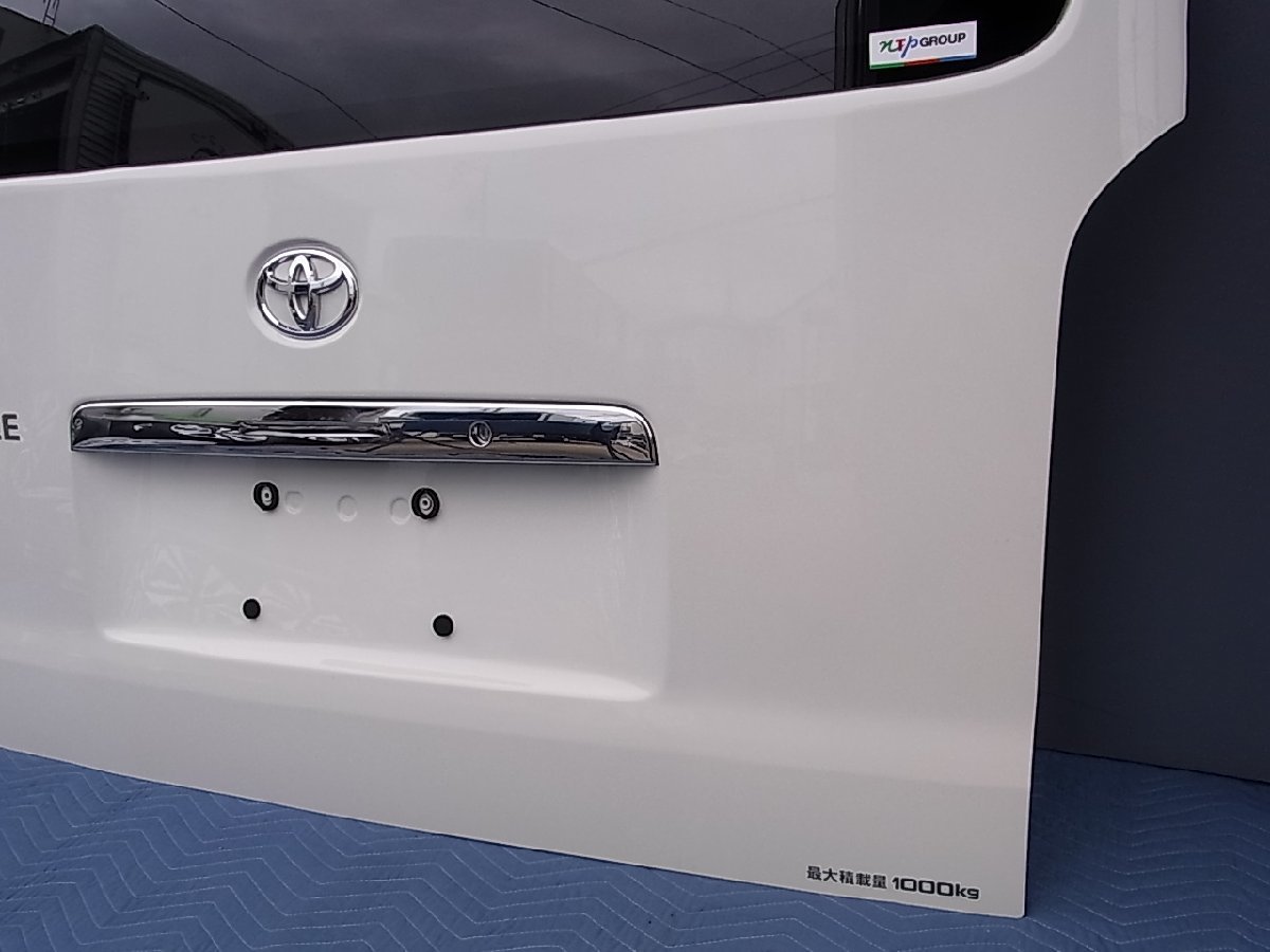 新車外し 200系 ハイエース DX 7型 標準 純正 バックドア / ホワイト
