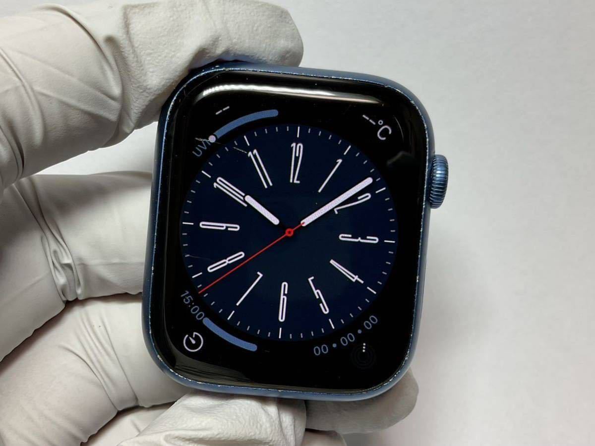 Apple Watch Series 7 GPS+Cellularモデル mm ブルーアルミニウム