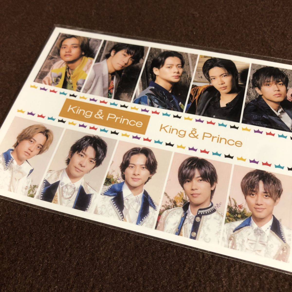 キンプリ◇Mr.5 ティアラ盤 先着外付け特典 ステッカーシート