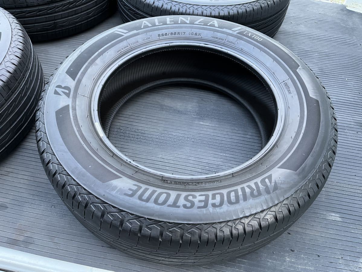 ブリヂストン 9部山 225/65R17 ALENZA LX100 アレンザ BRIDGESTONE 4