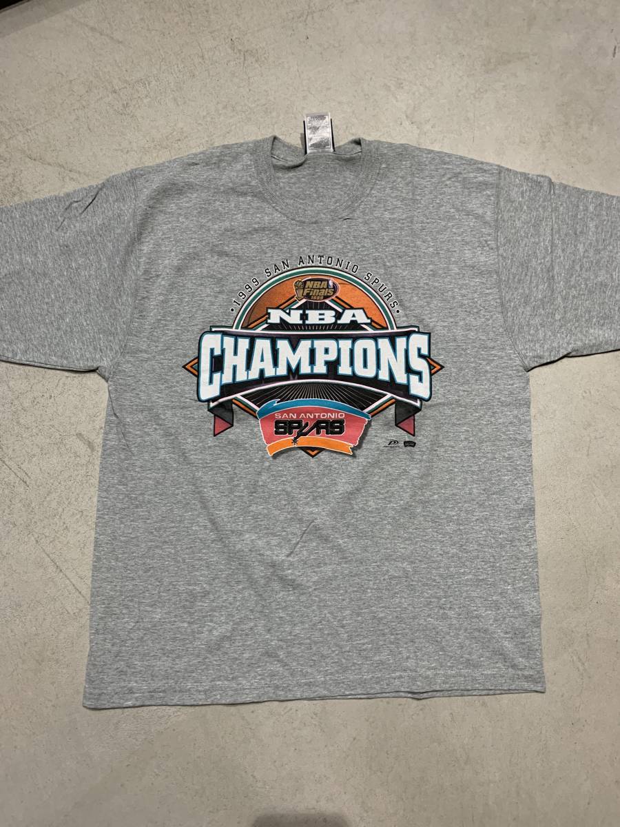 1999年　サンアントニオ スパーズ チャンピオン Tシャツ　pro　player　NBA　SanAntonio Spurs_画像1