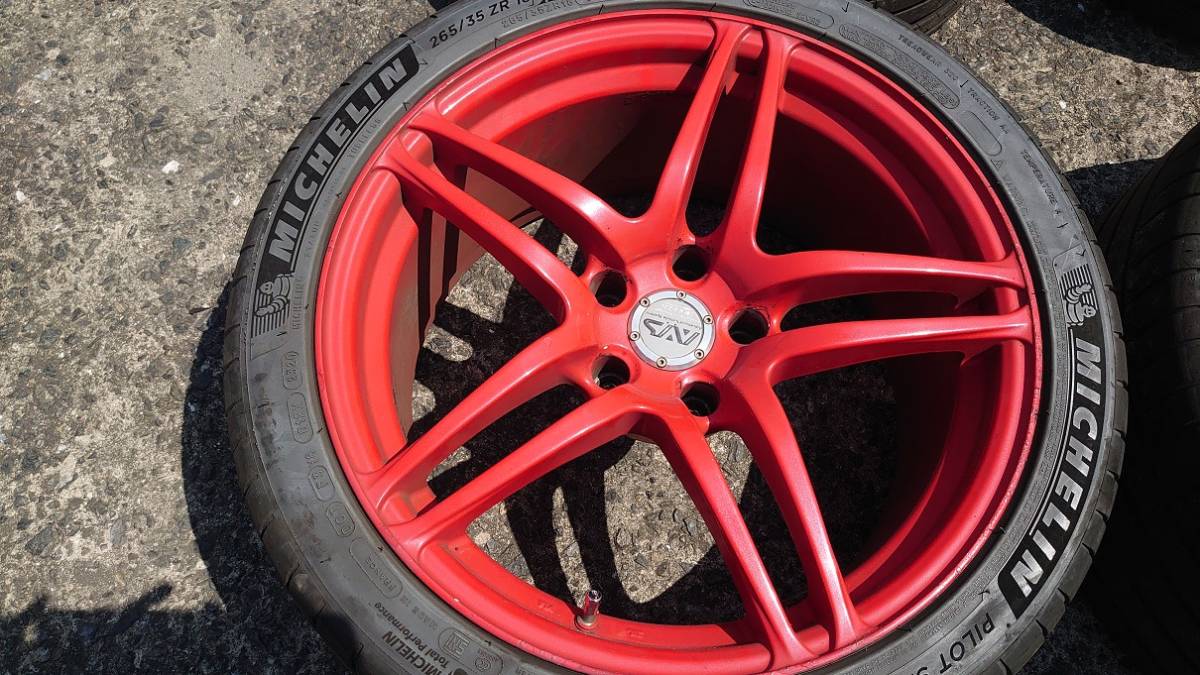 AVS モデル5 17インチ/18インチ ホイール&タイヤセット 品