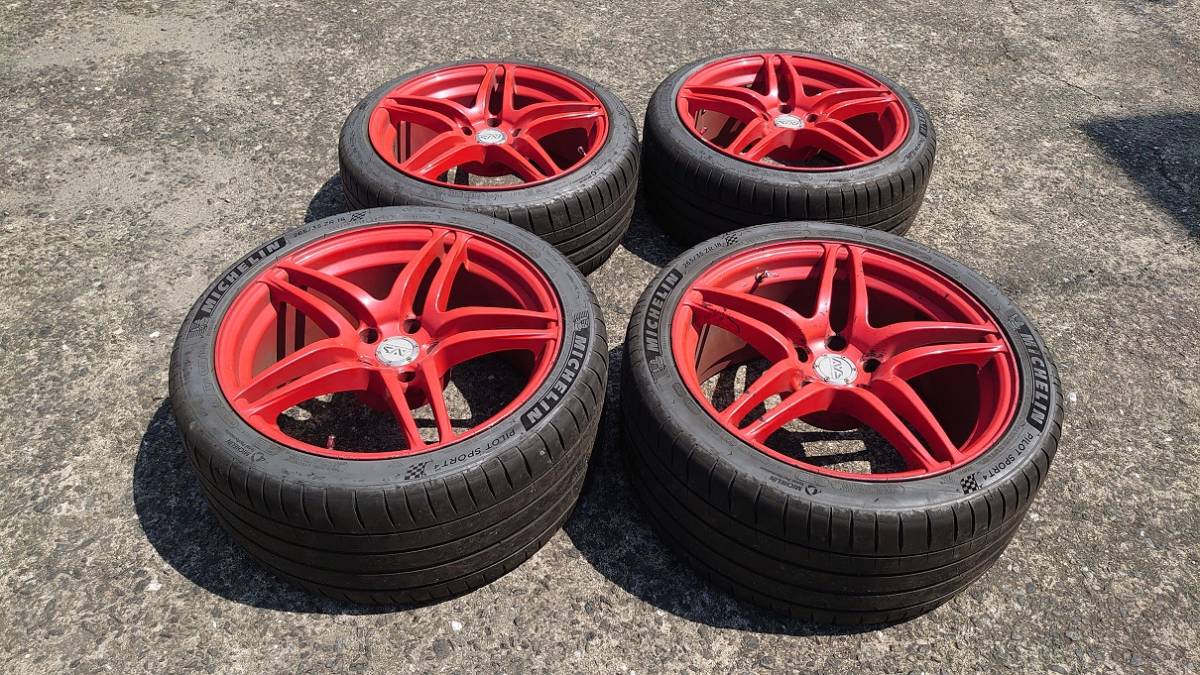 AVS モデル5 17インチ/18インチ ホイール&タイヤセット 品