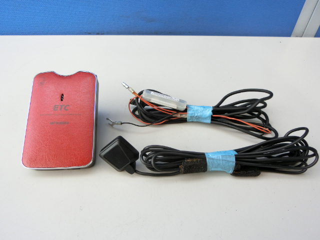 [T81] Mitsubishi Electric ETC on-board device antenna sectional pattern EP-9U77 light car from removed 