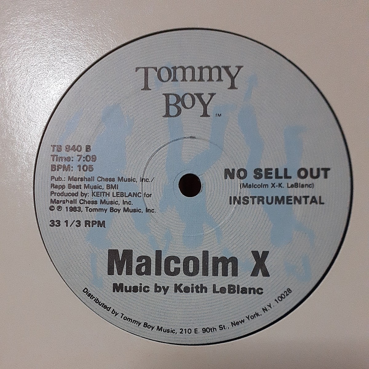 MALCOLM X / NO SELL OUT /KEITH LEBLANC,TOMMY BOY,ON-U,ELECTRO,エレクトロ _画像2