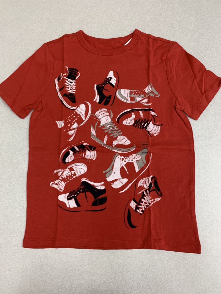 #GAP# new goods #140# Gap # T-shirt #bashu# basket # red #USA#2-2
