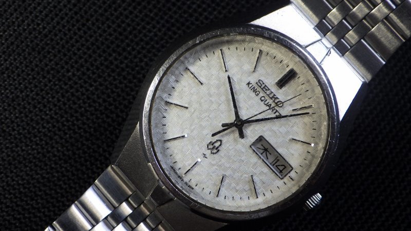 Seiko [KING QUARTZ] King quartz 0853-8035 men's quartz wristwatch *: Real  Yahoo auction salling