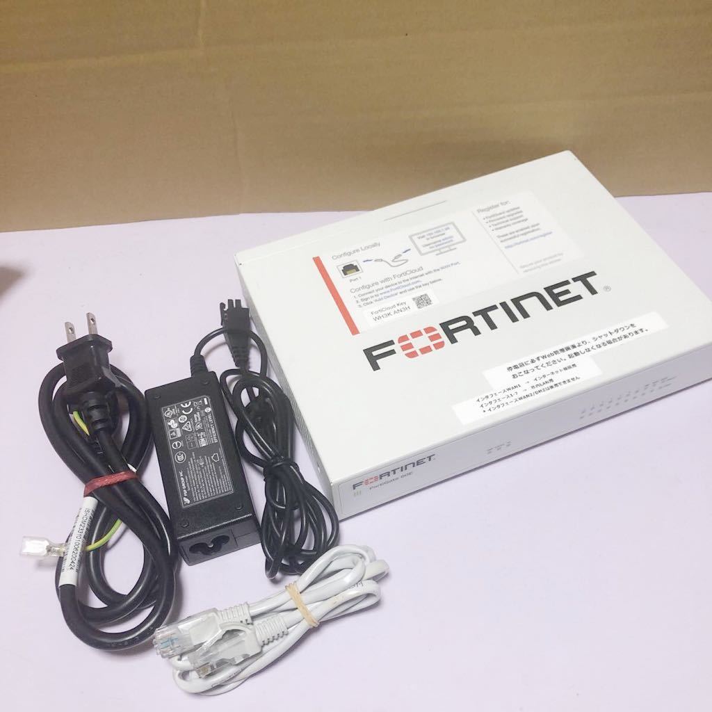 別倉庫からの配送】 ファイアウォール (FG-60E) Fortigate-60E