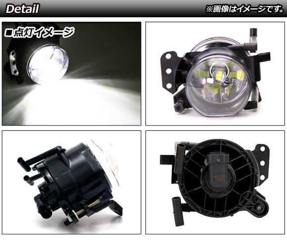 LEDフォグランプ BMW 3シリーズ F90/E91 2005年～2012年 9006/HB4 33連 入数：1セット(左右) AP-FL286_画像2