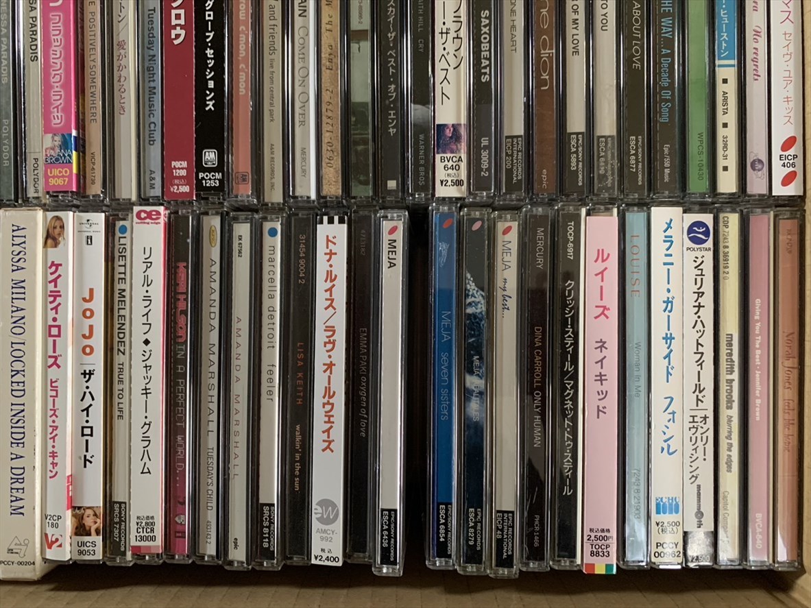 洋楽 女性アーティスト全般 CD まとめて約100枚セット [MK284]