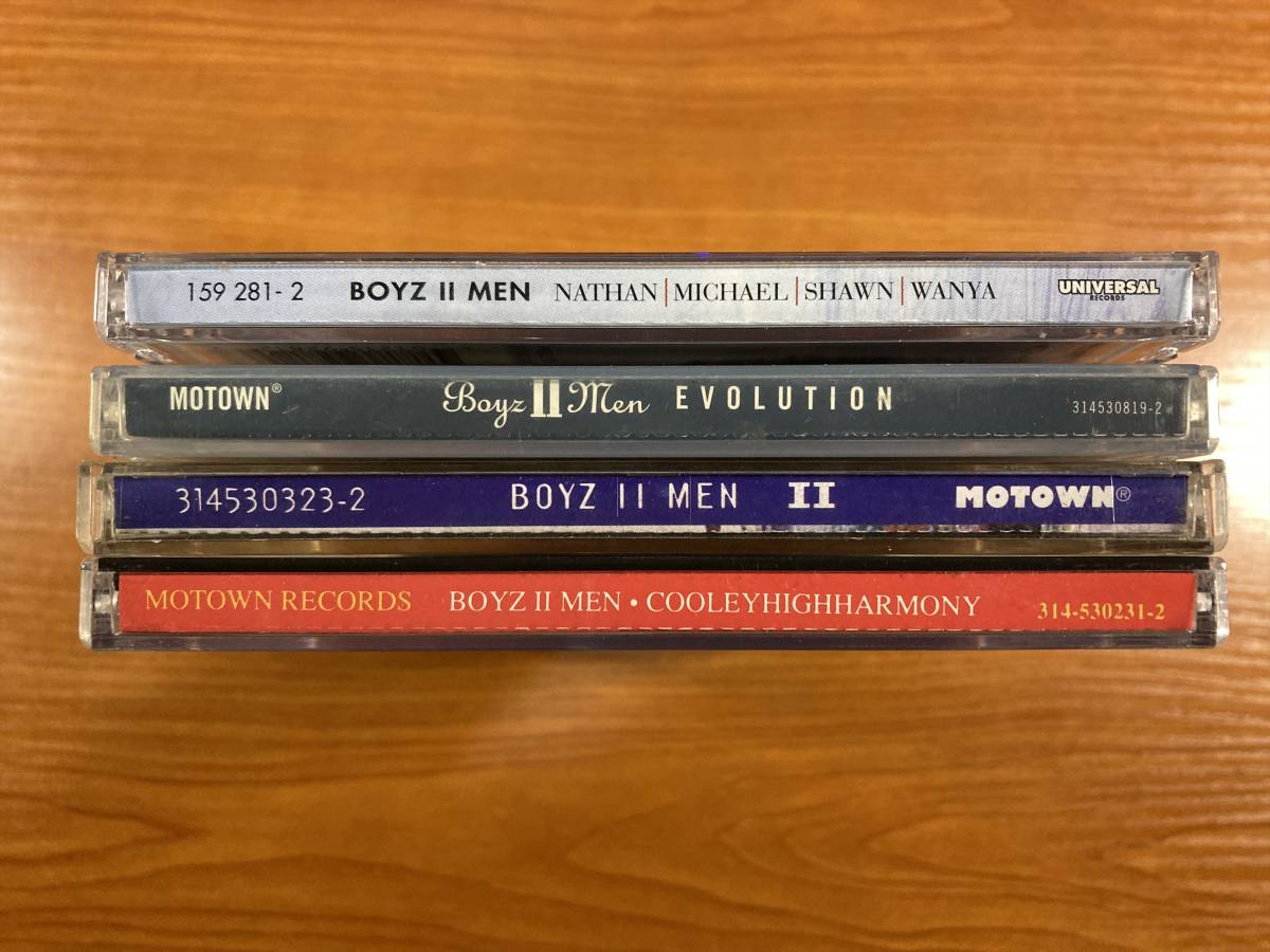 W6842 ボーイズIIメン CD アルバム 4枚セット Boyz II Men Cooley High Harmony Evolution Nathan Michael Shawn Wanya_画像3