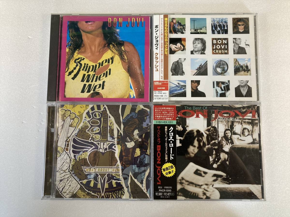 W6853 ボン・ジョヴィ (Bon Jovi) CD アルバム 4枚セット｜Yahoo