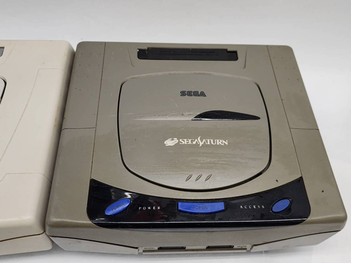 H　R50623　SEGA　セガサターン　HST-3200 / HST-3220　本体のみ　2点セット_画像2