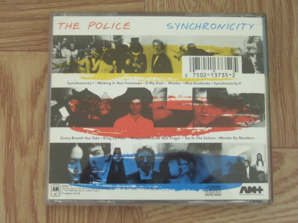 【CD】ポリス THE POLICE / SYNCHRONICITY 米盤_画像2