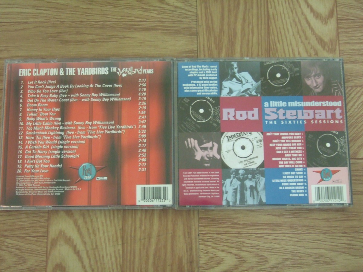【CD】エリック・クラプトン & ロッド・スチュワート/BEGININGS 「ERIC CLAPTON & THE YARDBIRDS」「ROD STEWART THE SIXTIES SESSIONS」