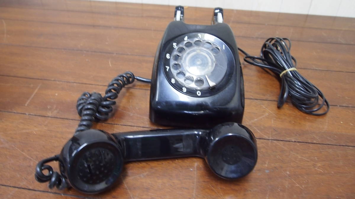  secondhand goods * Japan electro- confidence telephone *601-A2 CL* black telephone * operation verification settled *306S-J12459