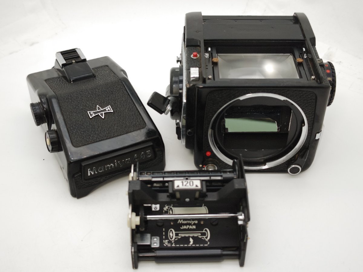 公式の店舗 MAMIYA M645 現状品 動作 露出 シャッター 中判カメラ