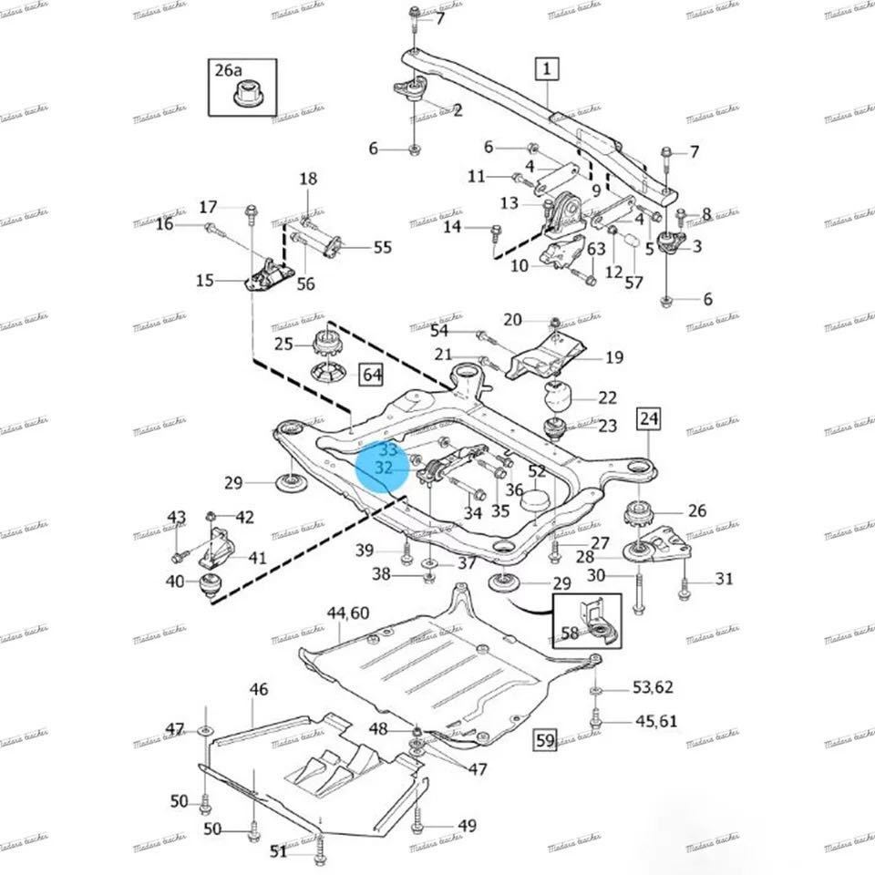 即納// 品質保証♪ VOLVO ボルボ 850 S70 C70 S60 S80 V70 XC70 XC90 エンジンマウント トルクロッド 【未使用品】_画像6