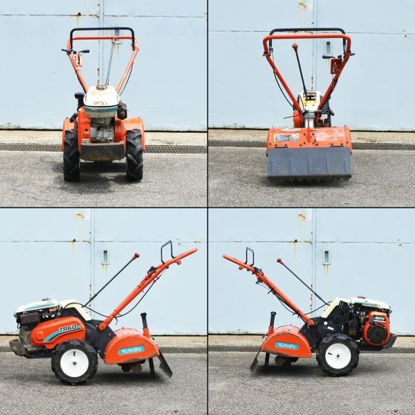 [ Toyama ] Kubota культиватор TR60 5.5 лошадиные силы работа ширина 500. движение вперед задний ход огород культиватор культиватор ходьба type бензин KUBOTA склад хранение б/у Hokuriku 