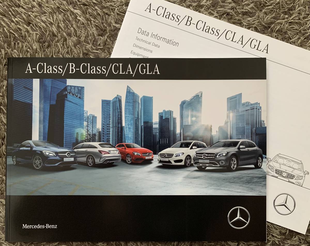  Mercedes Benz W246 B Class latter term type catalog including carriage 