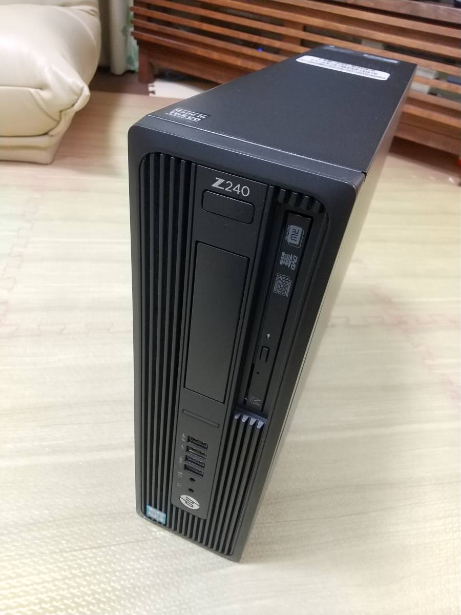 リメイクPC　HP　Z240-SFF改　OS@Win11Pro　CPU@Xeon-1245V5　RAM@16G　SSD@512G　HDD500G_画像1