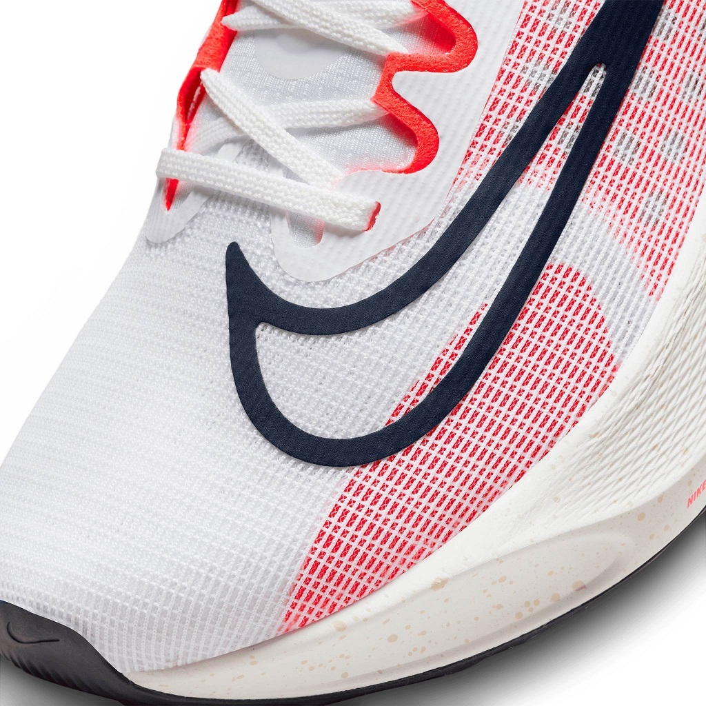 NIKE ZOOM FLY 5 白/明赤/濃紺/黄 28.5cm ナイキ ズーム フライ 5