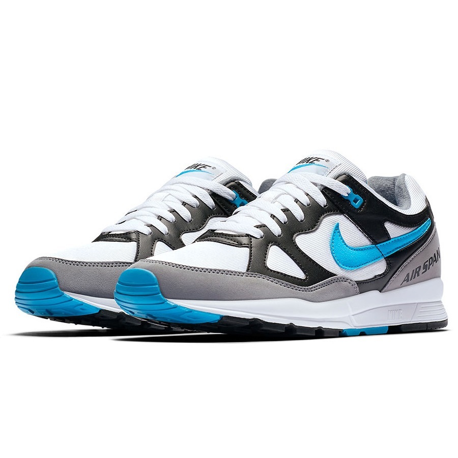 ☆NIKE AIR SPAN II 白/黒/灰/青 26.0cm ナイキ エア スパン 2 AH8047-001