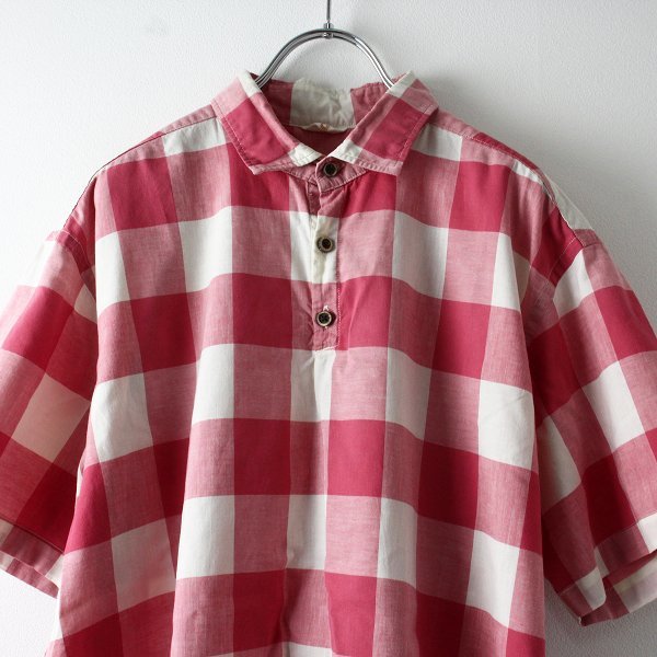 驚きの価格 45rpm コットン半袖シャツ シャツ/ブラウス(半袖/袖なし