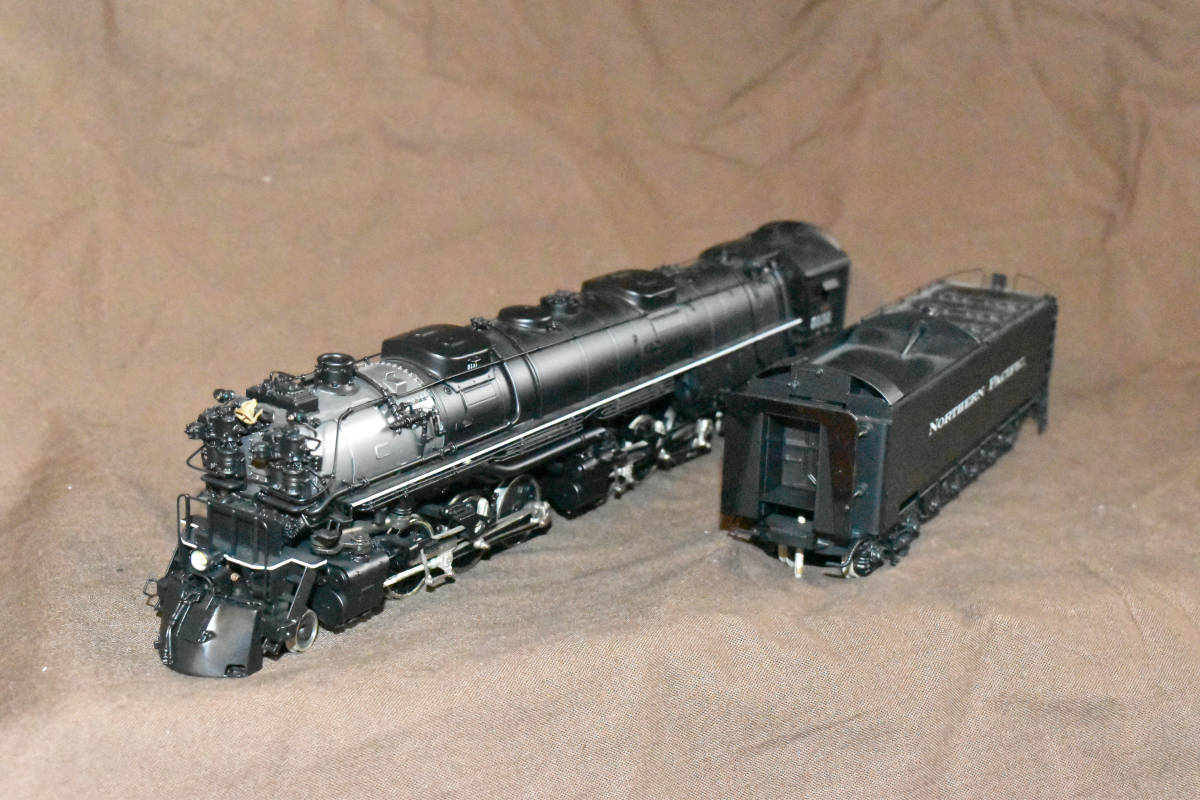 [ hard-to-find ] merely 75 pcs Tenshodo 85 year Tenshodo NORTHRN PACIFICno- The n Pacific railroad Z-8 4-6-6-4 huge high speed steam locomotiv Challenger