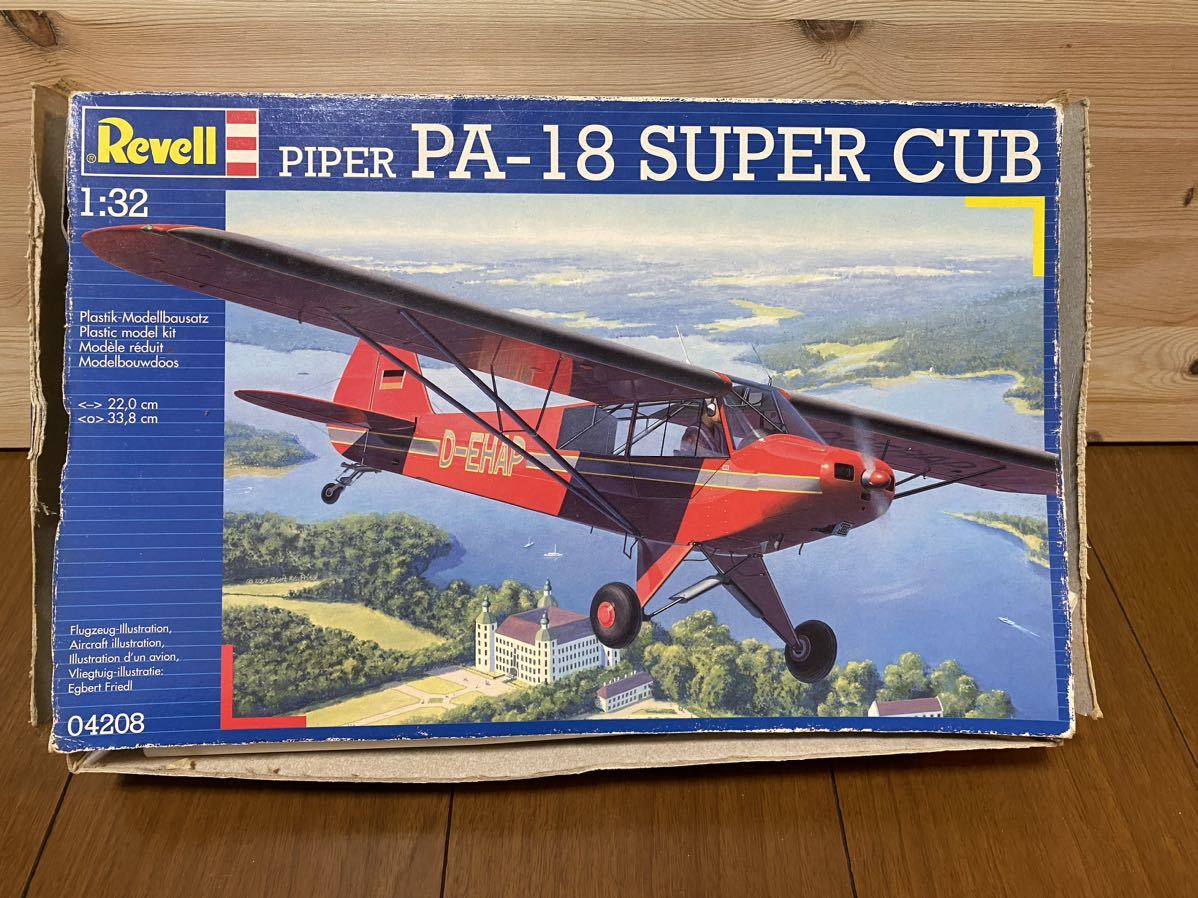 [未組立/絶版] Revell PIPER PA-18 SUPER CUB 1/32 レベル パイパー スーパーキャブ セスナ