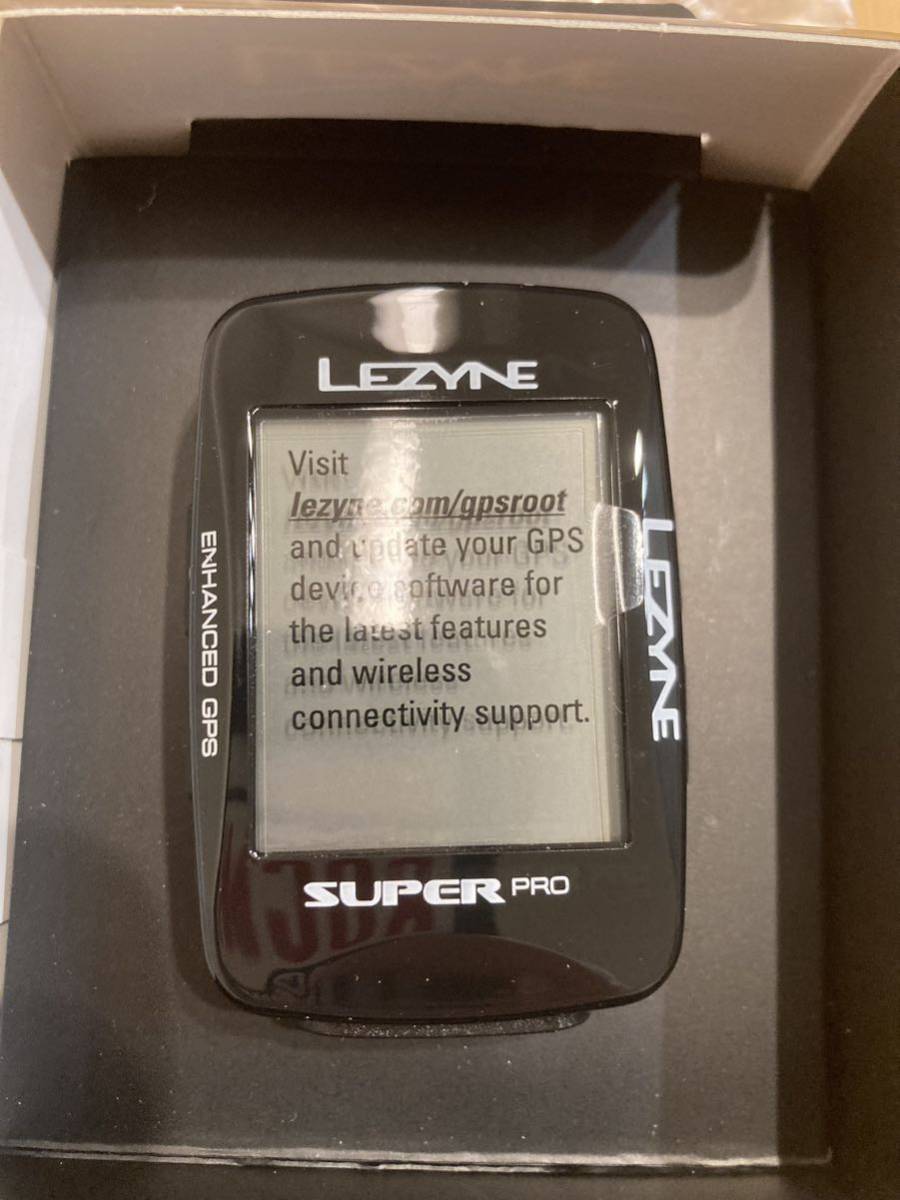 【早い者勝ち！】Lezyne Super Pro GPS レザイン サイクルコンピューター 新品・未使用品