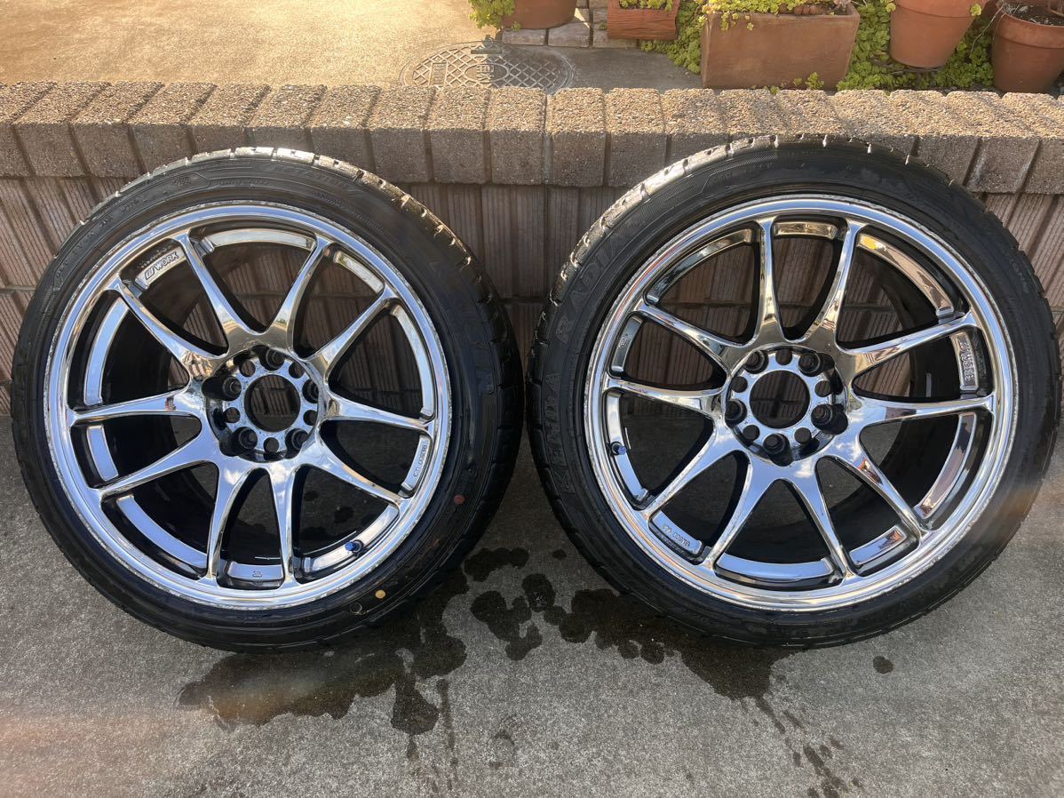 送料込み!希少 WORK EMOTION ワーク エモーション CR kai 17インチ 9J