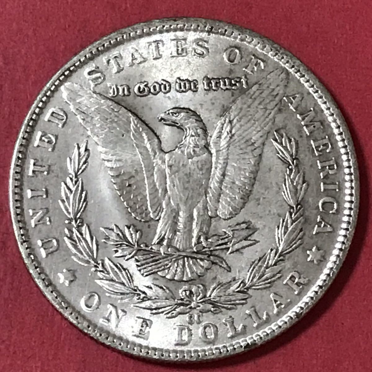 銀貨 1ドル モルガン アメリカ 古錢 一円銀貨 硬貨 貿易銀 古銭 大型銀貨 の画像2